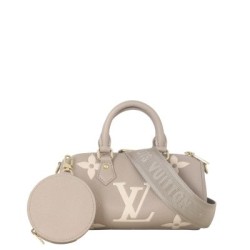 Papillon Handbag Bicolor Monogram Empreinte Giant BB