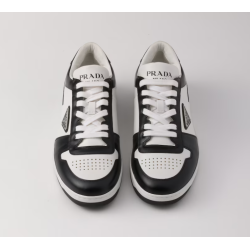 PRADA Downtown leather sneakers