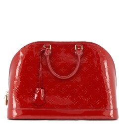 Alma Handbag Monogram Vernis GM