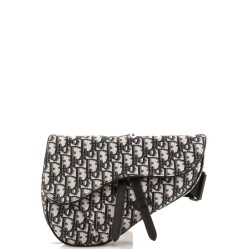 Saddle Crossbody Bag Oblique Canvas