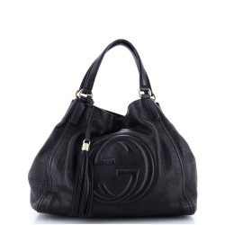 Soho Convertible Shoulder Bag Leather Small