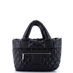 Coco Cocoon Reversible Tote Quilted Nylon Small