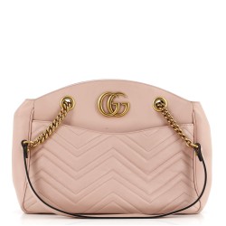 GG Marmont Chain Tote Matelasse Leather Medium