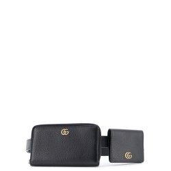 GG Marmont Double Belt Bag Leather