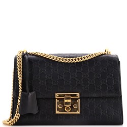 Padlock Shoulder Bag Guccissima Leather Medium