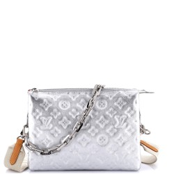 Coussin Bag Monogram Embossed Lambskin PM