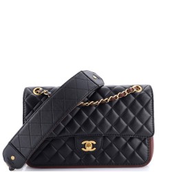 Classic Double Flap Bag Quilted Lambskin Medium