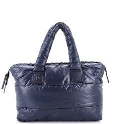 Coco Cocoon Reversible Tote Quilted Nylon Medium