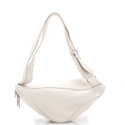 Triangle Zip Backpack Leather