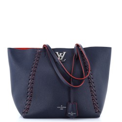 Lockme Cabas Braided Leather