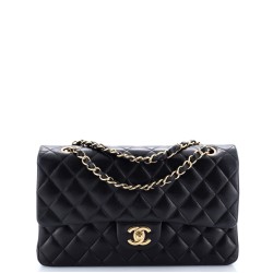 Classic Double Flap Bag Quilted Lambskin Medium