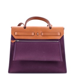 Herbag Zip Leather and Toile 31