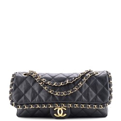 Chain Me Flap Bag Quilted Calfskin Medium