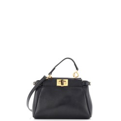 Peekaboo Bag Leather Micro