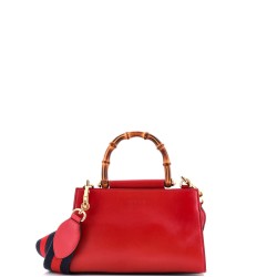 Nymphaea Top Handle Bag Leather Mini
