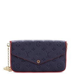 Felicie Pochette Monogram Empreinte Leather