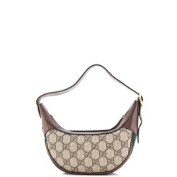 Ophidia Zip Hobo GG Coated Canvas Mini
