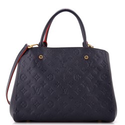 Montaigne Handbag Monogram Empreinte Leather MM