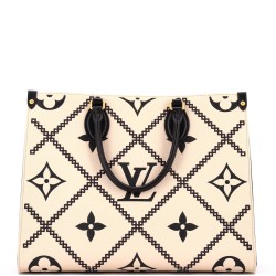 OnTheGo Tote Monogram Empreinte Giant Broderies MM