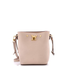 Lockme Bucket Bag Leather Nano