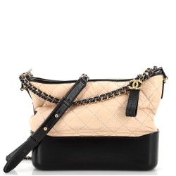 Gabrielle Hobo Quilted Aged Calfskin Medium