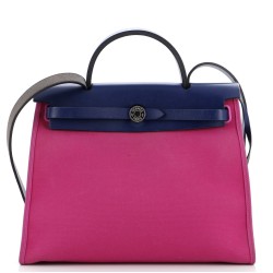 Herbag Zip Leather and Toile 31