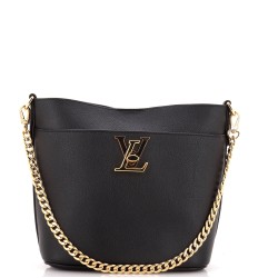 Lock and Walk Bucket Bag Leather