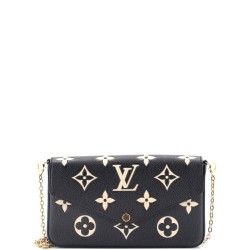 Felicie Pochette Bicolor Monogram Empreinte Giant