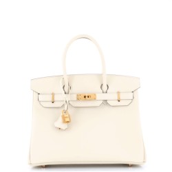 Birkin Handbag Light Epsom with Rose Gold Hardware 30