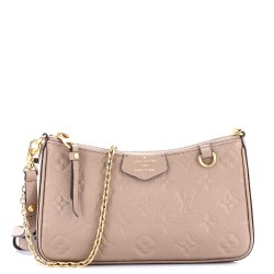 Easy Pouch on Strap Monogram Empreinte Leather