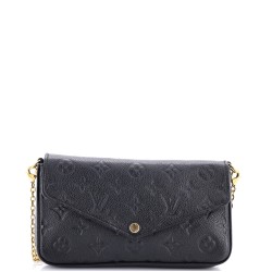 Felicie Pochette Monogram Empreinte Leather