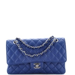 Classic Double Flap Bag Quilted Caviar Medium