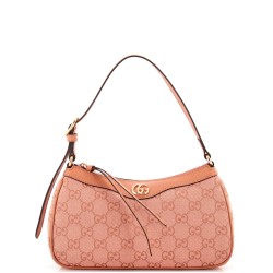 Ophidia Zip Pochette Shoulder Bag GG Canvas Small