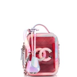 Filigree Vertical Vanity Case PVC with Lambskin