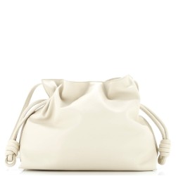 Flamenco Knot Clutch Leather Medium