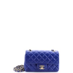 Classic Single Flap Bag Quilted Lambskin Mini