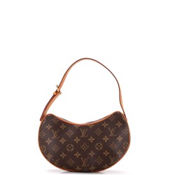 Croissant Handbag Monogram Canvas PM