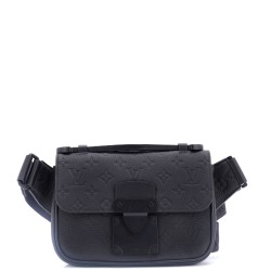 S Lock Sling Bag Monogram Taurillon Leather