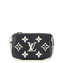 Pochette Accessoires Bicolor Monogram Empreinte Giant Mini