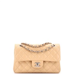 Classic Double Flap Bag Quilted Lambskin Small