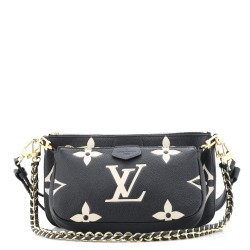 Multi Pochette Accessoires Bicolor Monogram Empreinte Giant