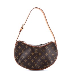Croissant Handbag Monogram Canvas PM