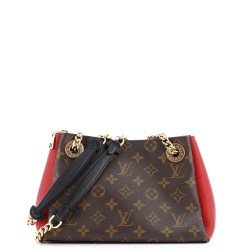 Surene Handbag Monogram Canvas with Leather BB