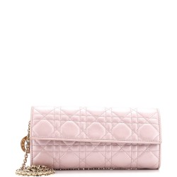 Lady Dior Croisiere Chain Wallet Cannage Quilt Lambskin