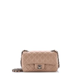 Classic Single Flap Bag Quilted Lambskin Mini