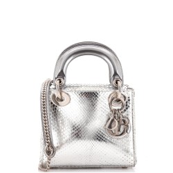 Lady Dior Chain Bag Python Mini