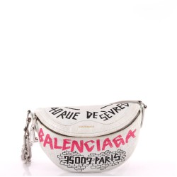 Graffiti Souvenir Belt Bag Leather XXS
