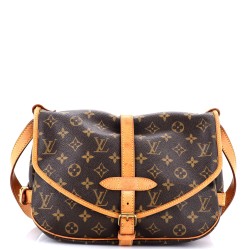 Saumur Handbag Monogram Canvas 30