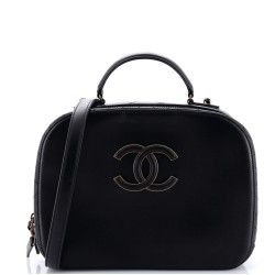 Coco Curve Vanity Case Calfskin and Quilted Goatskin Medium