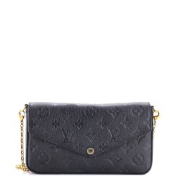 Felicie Pochette Monogram Empreinte Leather